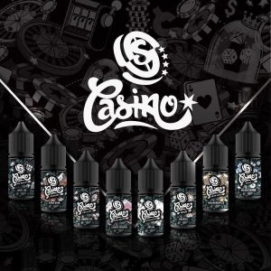 Casino 賭城煙油全系列包裝展示圖|多款果香與飲品風味電子煙油一覽
